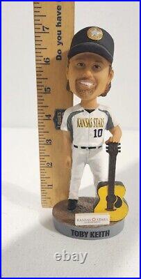 Rare Toby Keith Big Dog baseball bobble head Kansas stars NBC World Series