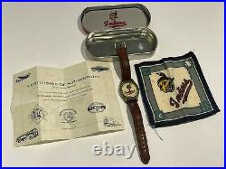 Rare Vintage 1994 Cleveland Indians World Series Fossil Watch 1948 Limited Ed