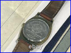 Rare Vintage 1994 Cleveland Indians World Series Fossil Watch 1948 Limited Ed