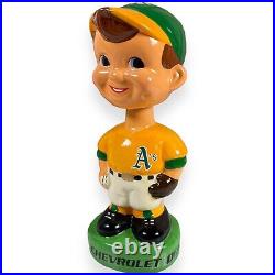 Rare Vintage Oakland Athletics A's Nodder Bobblehead MLB Baseball Chevrolet