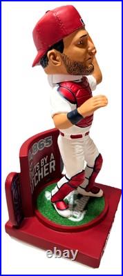 Rare Yadier Molina Most Put Outs By A Catcher bobblehead St Louis Cardinals Foco