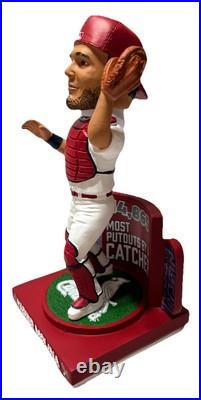 Rare Yadier Molina Most Put Outs By A Catcher bobblehead St Louis Cardinals Foco
