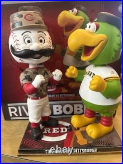 Reds Redlegs Pirates Rival Mascots 2017 Bobblehead of the Month Cincinnati