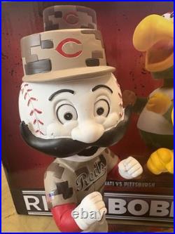 Reds Redlegs Pirates Rival Mascots 2017 Bobblehead of the Month Cincinnati