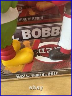 Reds Redlegs Pirates Rival Mascots 2017 Bobblehead of the Month Cincinnati