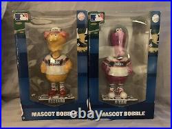 Ribbie And Roobarb Mascot Bobblehead Bobble Southpaw Rare Chicago White Sox