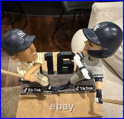 Roger Maris 61 HR Bobblehead and Aaron Judge 62 HR Bobblehead Set NY Yankees