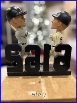 Roger Maris 61 HR Bobblehead and Aaron Judge 62 HR Bobblehead Set NY Yankees