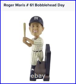 Roger Maris NY Yankees SGA 2023 61 Homerun Bobblehead 08/20/23