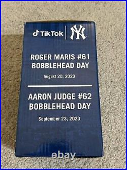 Roger Maris Yankees Bobblehead 2023 SGA 61/62 NEW