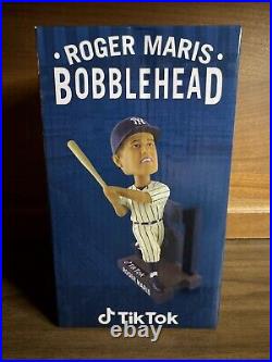 Roger Maris Yankees Bobblehead 2023 SGA 61 Home Runs 08/20/23 New In Box 1 Of 2