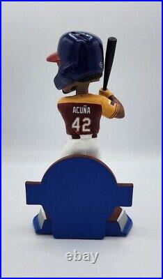 Ronald Acuna Jr. 2023 Wbc Venezuela Batting Bobblehead Foco #/72 Atlanta Braves