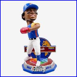 Ronald Acuna Jr. Venezuela 2023 World Baseball Classic Away Uniform Bobblehead