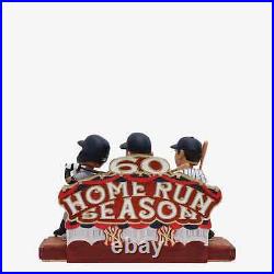 Ruth/Maris/Judge NY Yankees 60-Home Run Club Triple Bobblehead /160 NIB