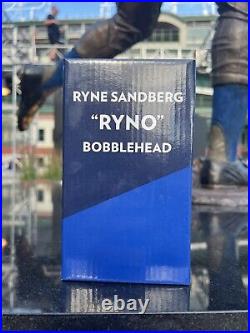 Ryne Sandberg Chicago Cubs SGA Statue Bobblehead 6/23/24 Rare New NIB Fast Ship