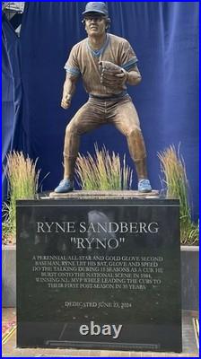 Ryne Sandberg Statue Bobblehead Chicago Cubs SGA 6/23/24