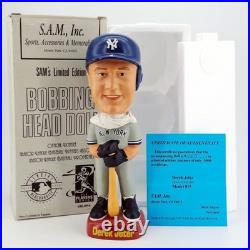 SAM Derek Jeter Bobblehead (Away) 160/5000 with CoA NY Yankees MIB 1999 MLB