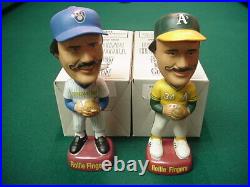 SAM'S Bobble Head 1997,1992 Rollie Fingers A's and Brewers pair