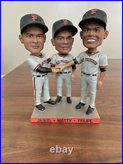 SF Giants Alou Brothers VIP Bobblehead & Gigantes Flag 9/15/24