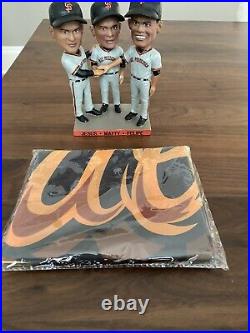 SF Giants Alou Brothers VIP Bobblehead & Gigantes Flag 9/15/24