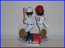 SHOHEI OHTANI & BABE RUTH Angels and Yankees Dual Bobblehead /421 Limited New