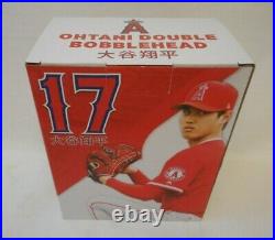 SHOHEI OHTANI Double Bobblehead NIB Los Angeles Angels 2018 SGA 7/12/18 Rookie