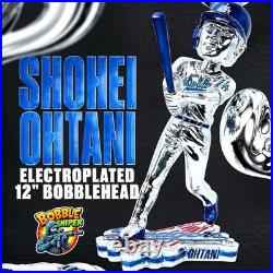 SHOHEI OHTANI Los Angeles Dodgers 12 inch Electroplated MLB Exclusive Bobblehead