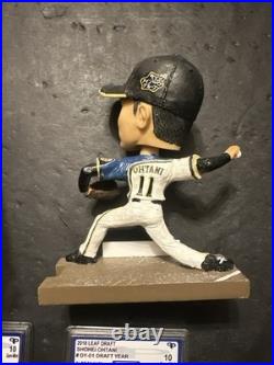 SHOHEI OTANI Nippon Ham Fighters Pitcher Ver. Bobblehead Figure/(2) CARDS