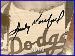 SIGNED Sandy Koufax No Hitter Brooklyn LA Dodgers 2012 Bobble head Autographed