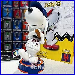 SNOOPY New York Mets 2023 Peanuts Bighead Exclusive MLB Baseball Bobblehead