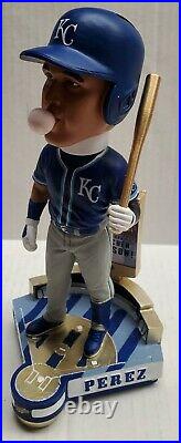 Salvador Perez KC Royals Single Season Catcher Home Run Record Bobblehead LTD321