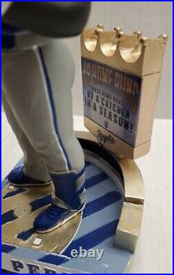 Salvador Perez KC Royals Single Season Catcher Home Run Record Bobblehead LTD321