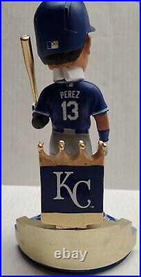 Salvador Perez KC Royals Single Season Catcher Home Run Record Bobblehead LTD321