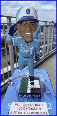 Salvador Perez Pick 6 Exclusive Kansas City Royals Bobblehead Nib