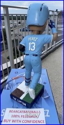 Salvador Perez Pick 6 Exclusive Kansas City Royals Bobblehead Nib