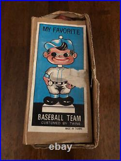 San Diego Padres Bobble Head WITH BOX! VINTAGE RARE & CLEAN! Green Base