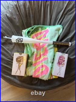 San Diego Padres Fernando Tatis Jr Jackson Merrill Bobble Head Blanket & Bat