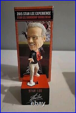 San Francisco Giants Stan Lee Bobblehead with Soundchip VIP triples alley 2015