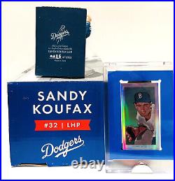 Sandy Koufax 1955 No Hitter Brooklyn LA Dodgers 2012 Bobblehead SGA Topps T206