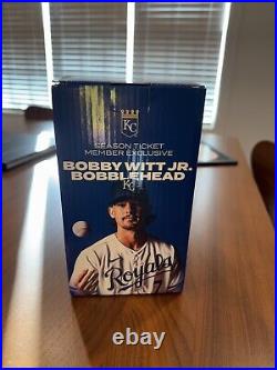 Season Ticket Member Exclusive Bobby Witt Jr. Dual Bobblehead KC Royals BNIB