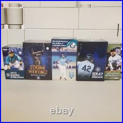 Seattle Mariners Baseball bobblehead lot Edgar Martinez, Ichiro, Ken Griffey Jr