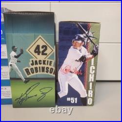 Seattle Mariners Baseball bobblehead lot Edgar Martinez, Ichiro, Ken Griffey Jr