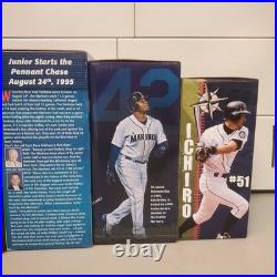 Seattle Mariners Baseball bobblehead lot Edgar Martinez, Ichiro, Ken Griffey Jr