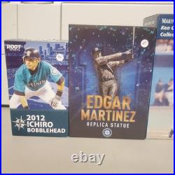 Seattle Mariners Baseball bobblehead lot Edgar Martinez, Ichiro, Ken Griffey Jr