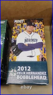 Seattle Mariners Bobblehead withOriginal Box Lot of 7
