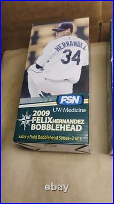 Seattle Mariners Bobblehead withOriginal Box Lot of 7