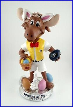 Seattle Mariners Happy Easter Moose Mascot Bobble of the Month LE #144/150 MLB