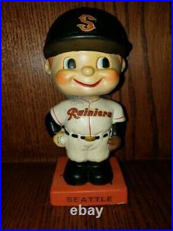 Seattle Rainiers Vintage Nodder Bobblehead Bobbing Head 1960