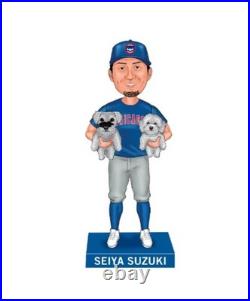 Seiya Suzuki Bobblehead Chicago Cubs Giveaway with free'16 WS rally towel