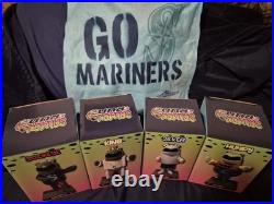 Set Of All 4? Seattle Mariners Salmon Run Bobbleheads 7-23-25 Theme Brand New